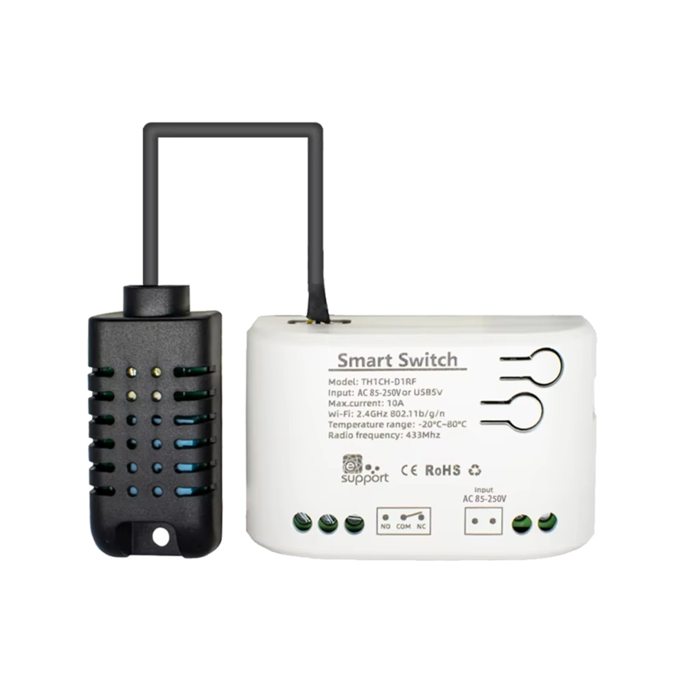 Smart WiFi Temperature Humidity Switch