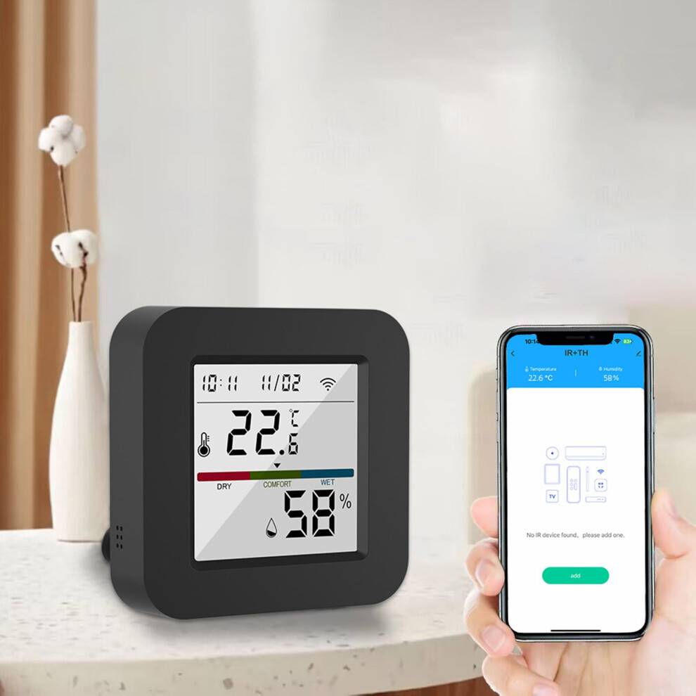 Smart WiFi Infrared Remote with Temp Humidity Sensor