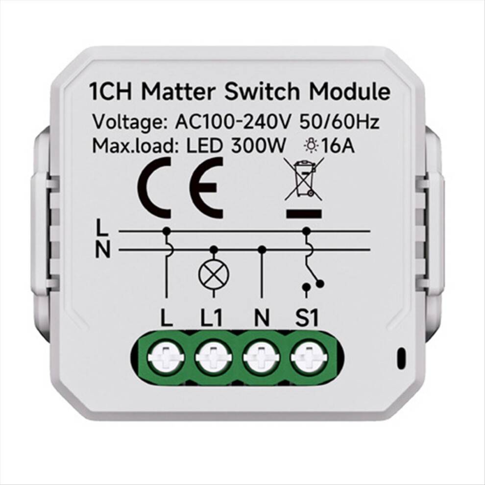 1 Gang Matter WiFi Switch Module