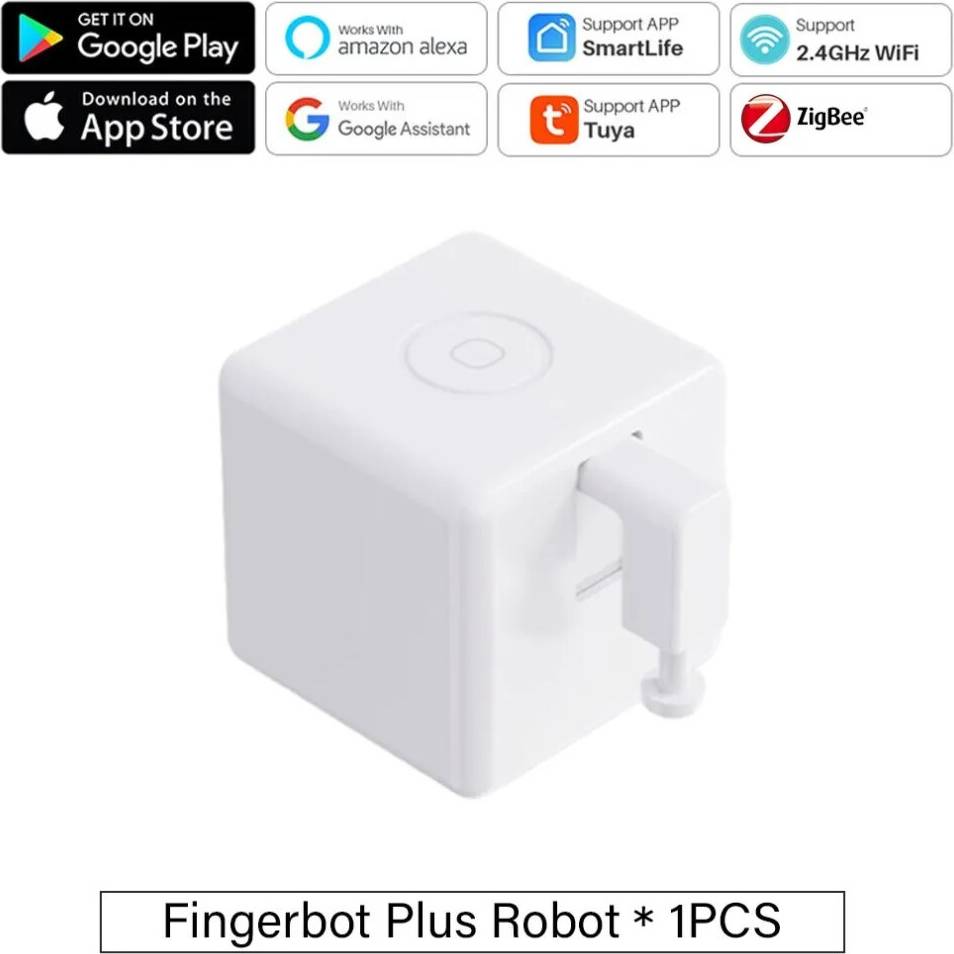 Tuya Zigbee Bluetooth Fingerbot Plus Robot Button Pusher Switch Bot