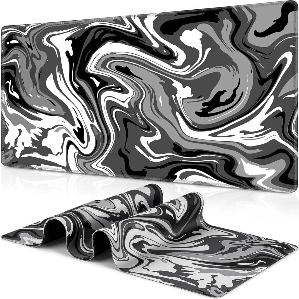 Gaming Mouse Pad Fluid Pattern