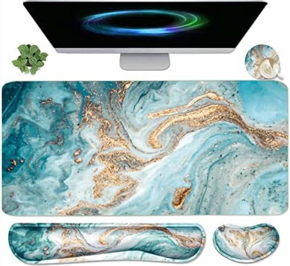 Keyboard Mouse Pad Set 3 pcs