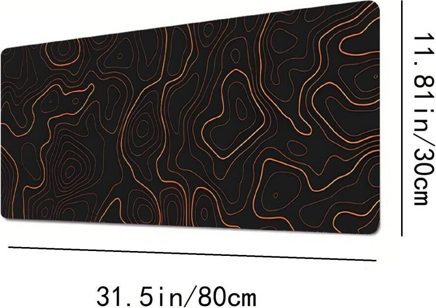 Abstract Texture Large Gaming Mouse Pad