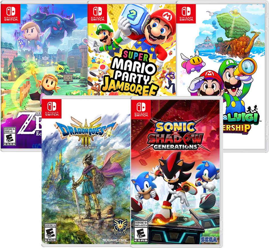 Nintendo Switch Game Card Collection