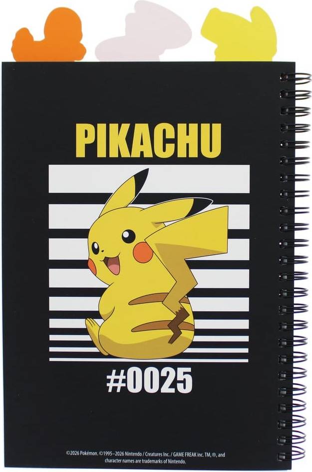 Pokémon Notebook A5 Project Book Time
