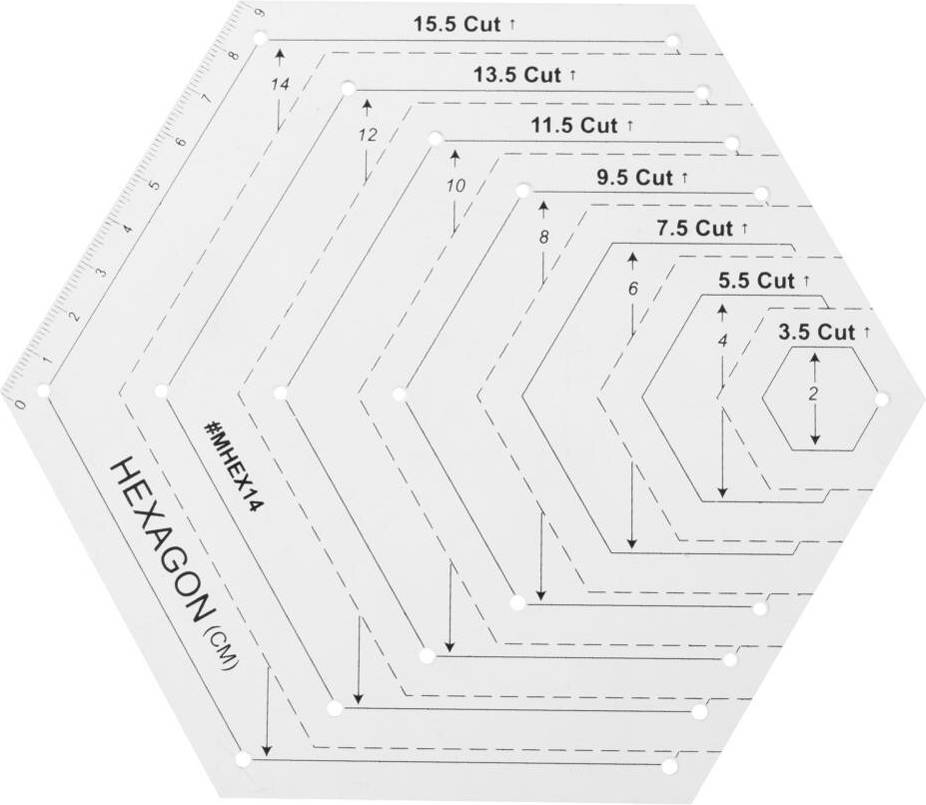 Patchwork Linjal