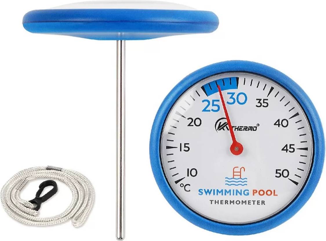 INF Flytande Lyxig Skivpooltermometer Digital Display