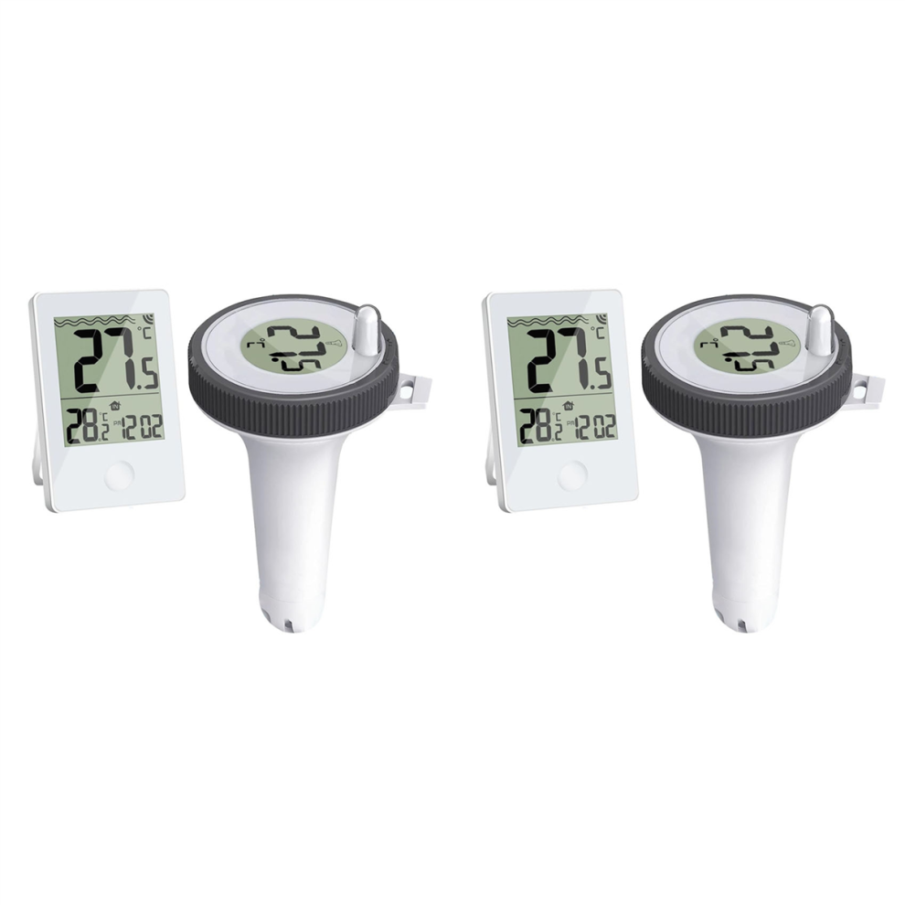 Spactz Swimming Pool Thermometer Floating Easy Read Digital