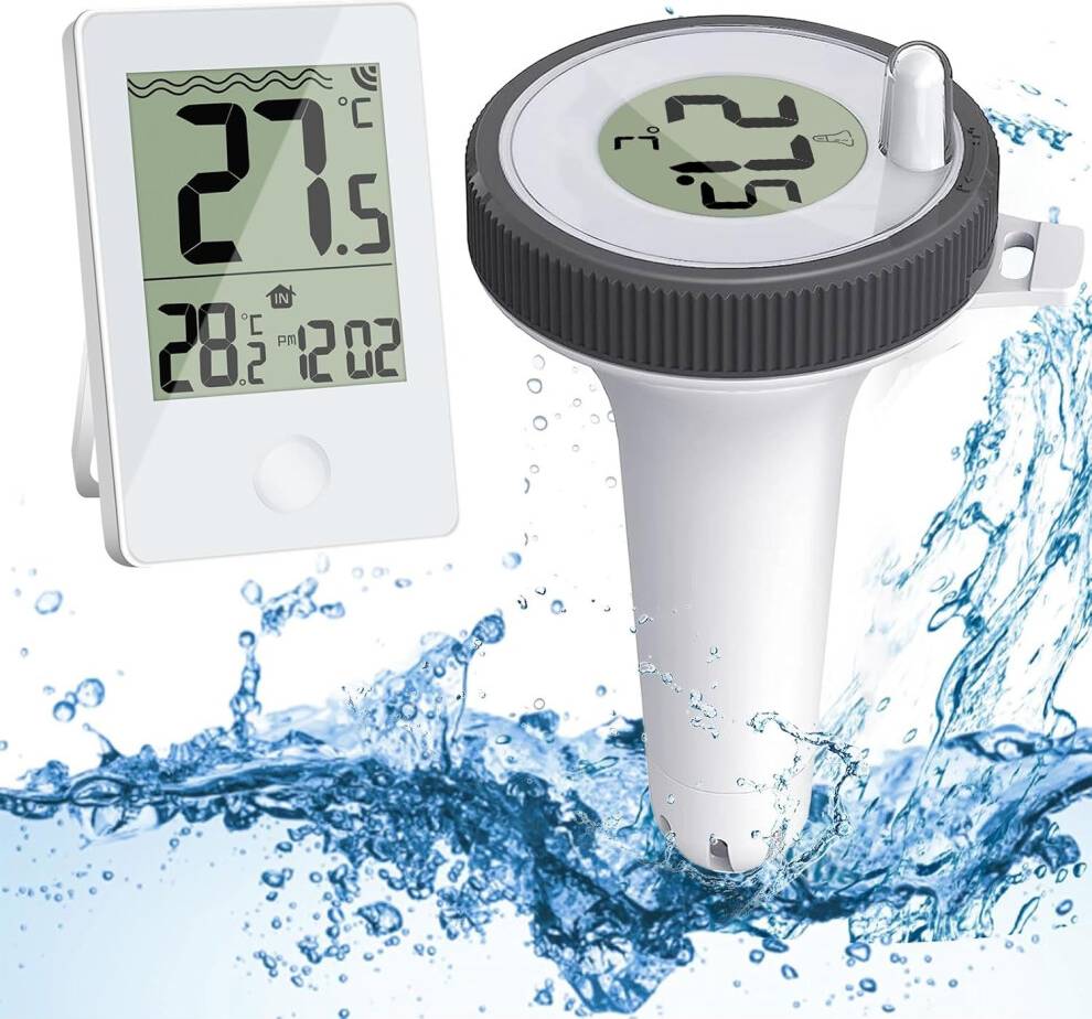 Wireless Digital Floating Pool Thermometer IPX8