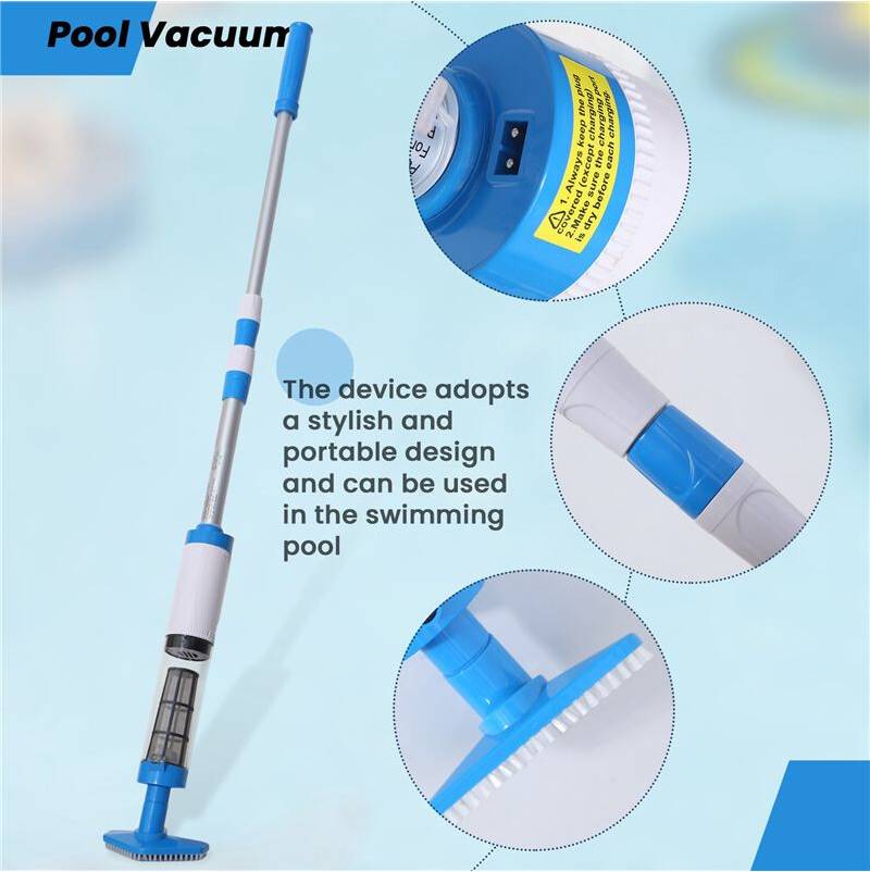 3-In-1 Cordless Rechargeable Pool Vacuum Handheld Cleaner
