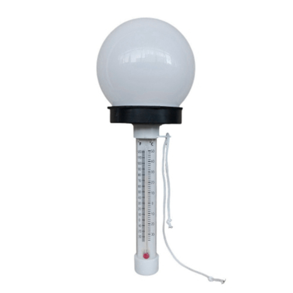 Typecat Pool Thermometer Floating Solar Powered LED Ligh