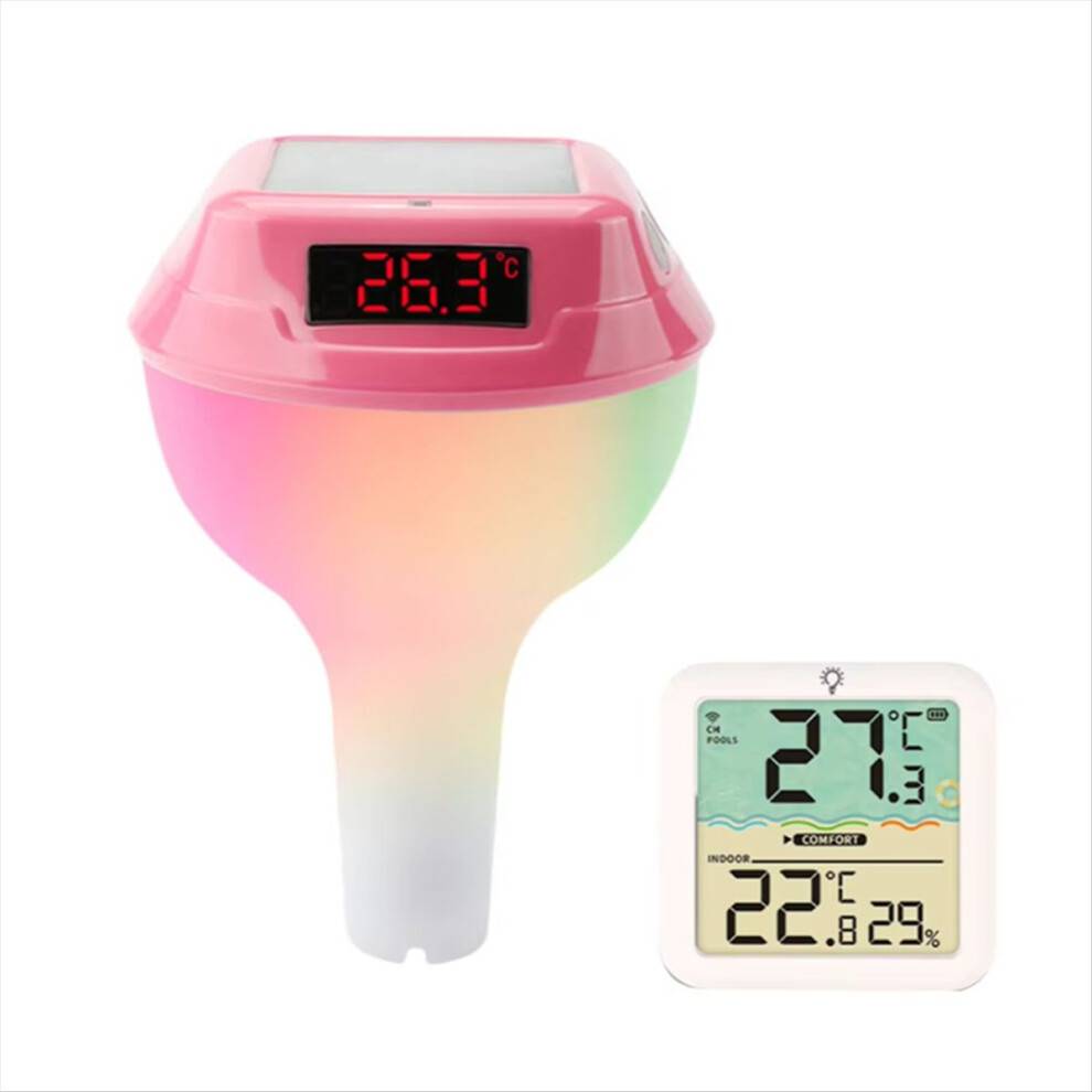 Typecat Solar Powered Pool Thermometer LED Display