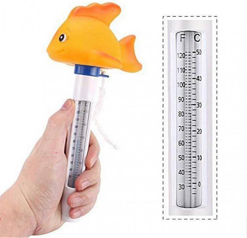 Large Floating Pool Thermometer With String