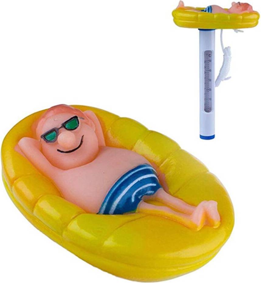 Fun Pool Thermometer Cartoon Design
