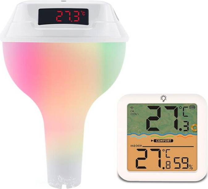 Melitt Digital Pool Thermometer Floating Easy Read