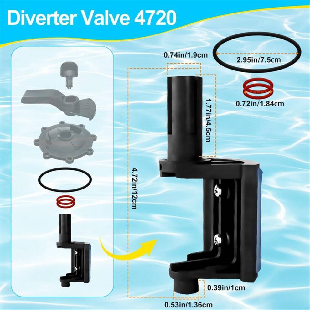 2-Port 3-Port Pool Valve Rebuild Kit