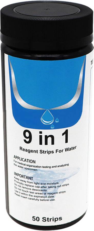 Professional Grade Water Testing Kit 9 Substances