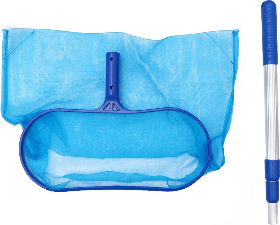 Pool Skimmer Leaf Rake Net Expansion Rod