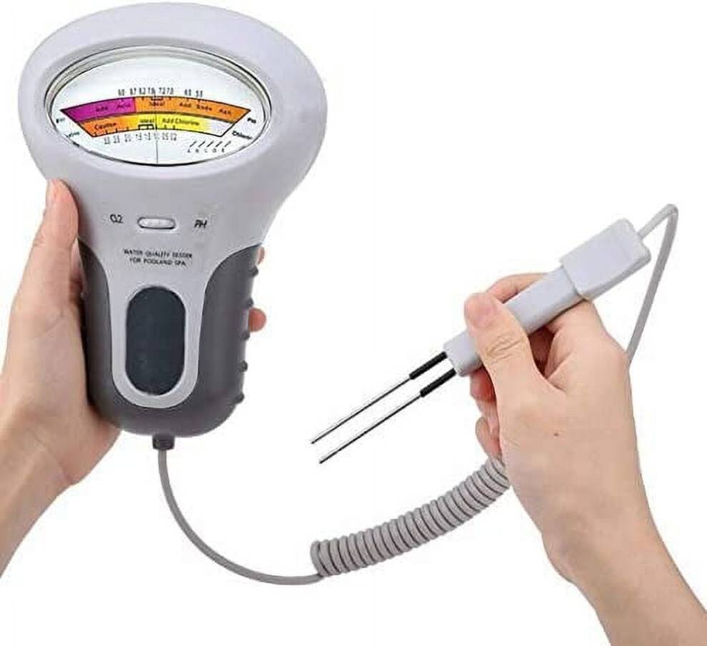 Chlorine pH Meter Pool Spa Water Testing