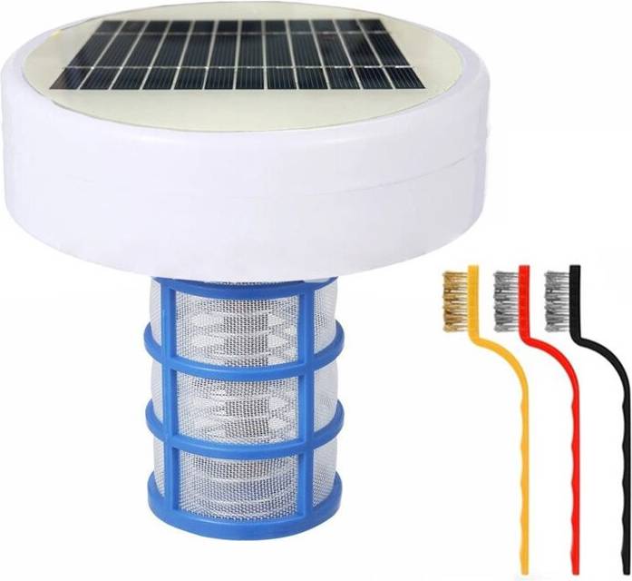 Solar Pool Ionizer Copper Powered Floating Pool