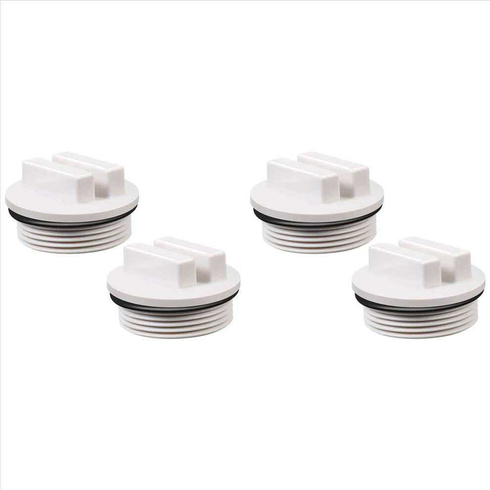 1.5 Inch Pool Plug Threaded Pool Return Line Plug 4Pcs