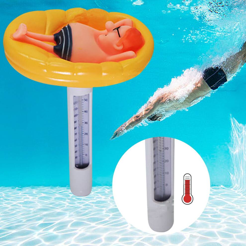 Floating Pool Thermometer PVC Large Display