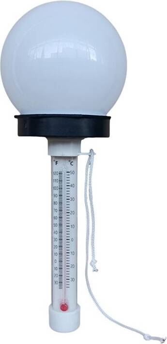 Tlily Solar Swimming Pool Thermometer LED Color Light
