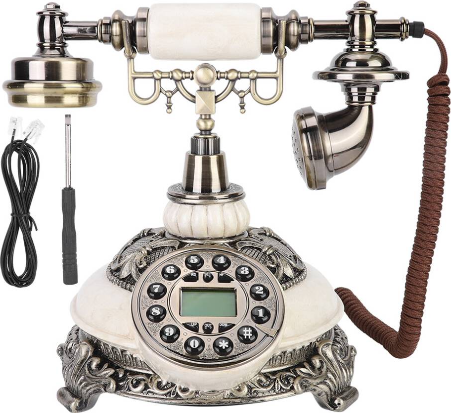 Antique Phone Design Dual System