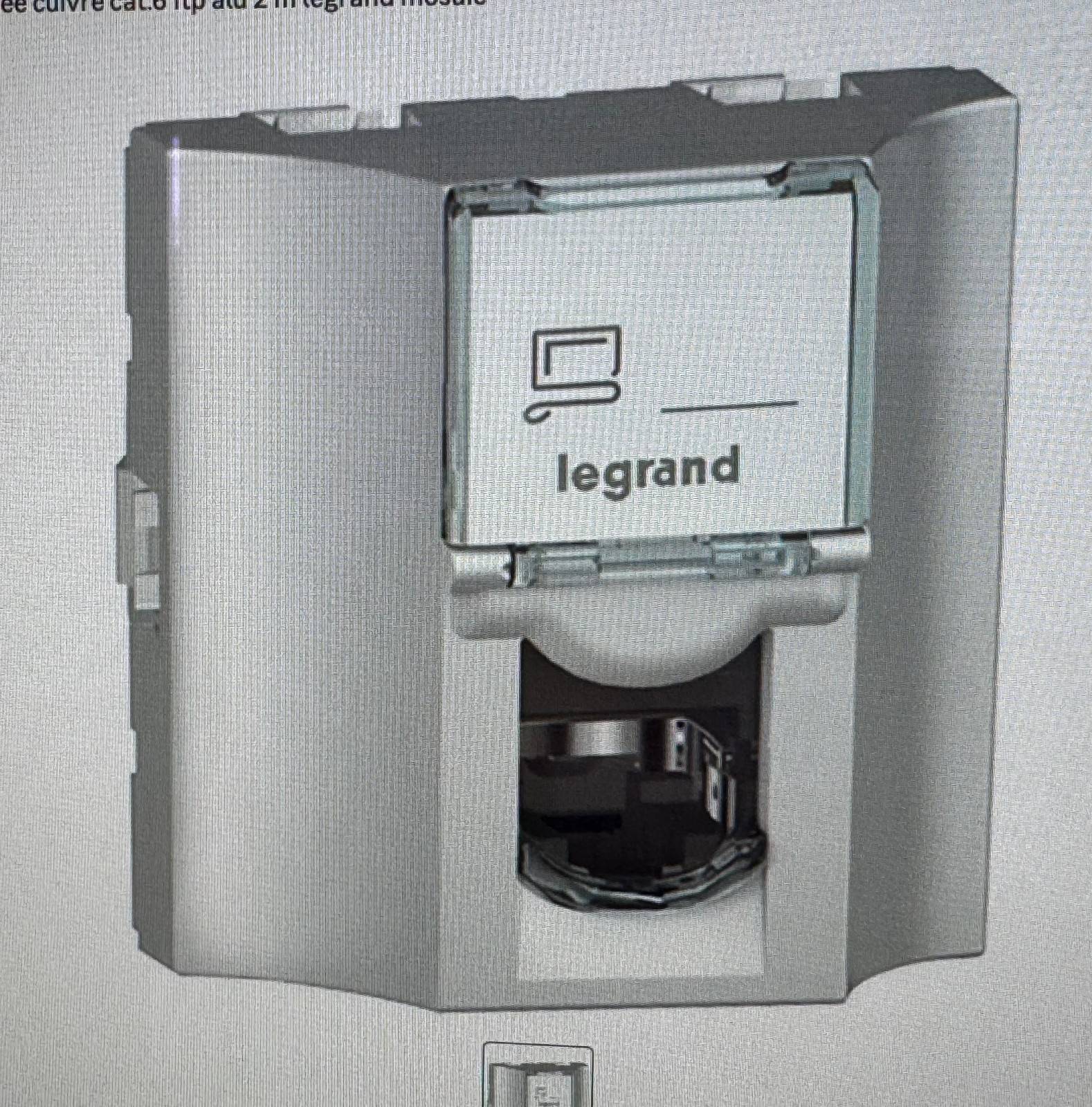 Legrand Prise RJ45 Categorie 6 F UTP2 Modules