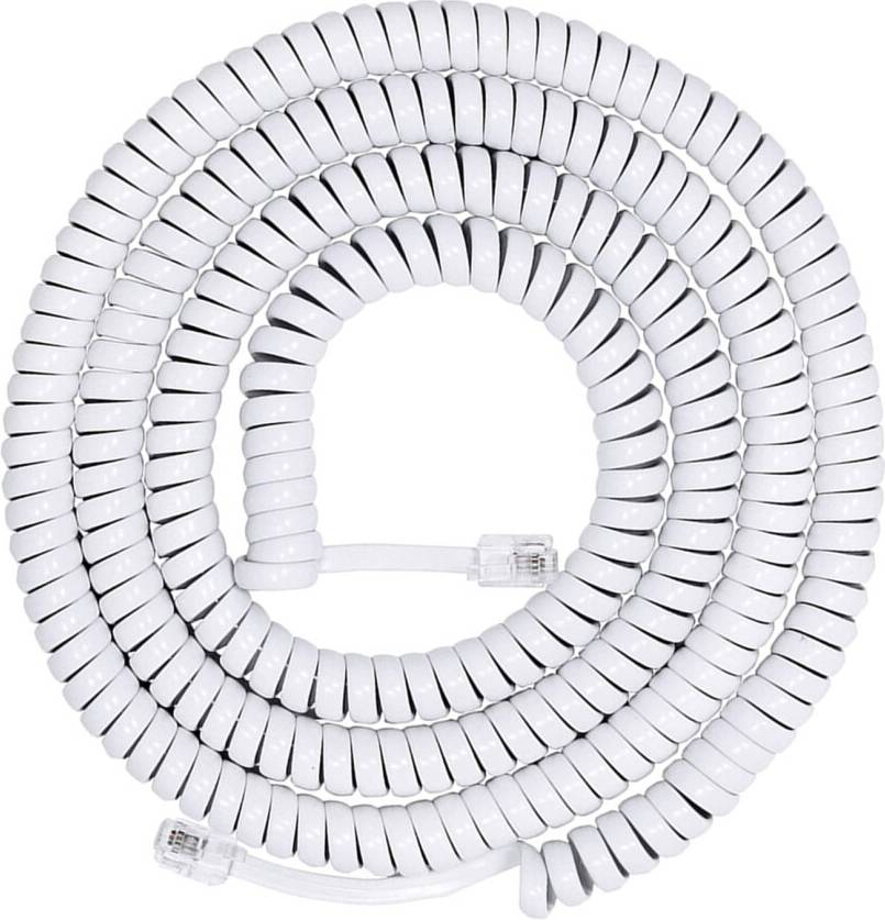Telephone Handset Cord RJ9 RJ11 4P4C