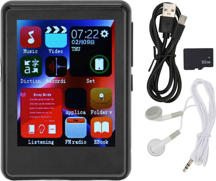 Compact MP3 Player With Touch Screen
