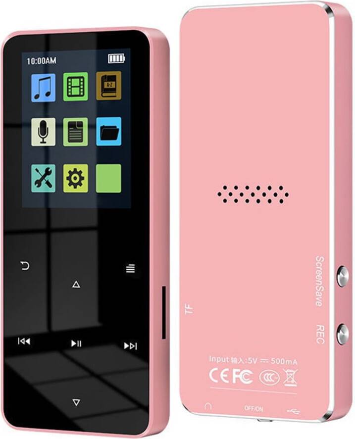 Portable MP3 Player 1.8-Inch TFT Touch Screen