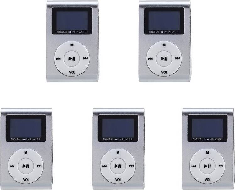 5X USB Clip MP3 Player Video Screen Support