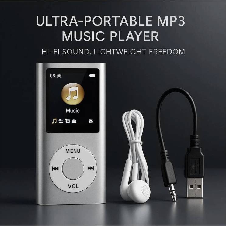 MP3 Player Lossless Sound 1.8-Inch LCD