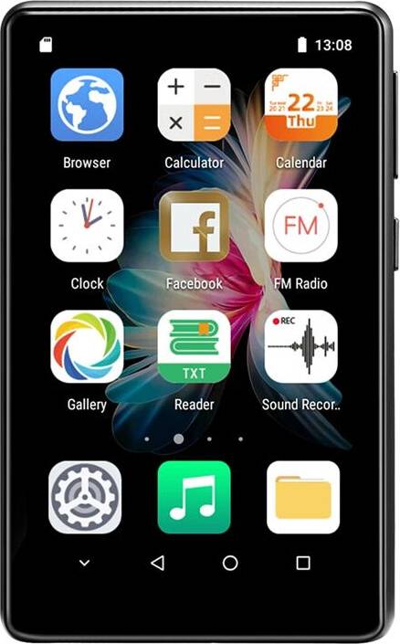 Mp3 player with spotify Torribaly 5.0 MP4 MP5 Player 2 16G Full Touch Screen Android 8.1 System