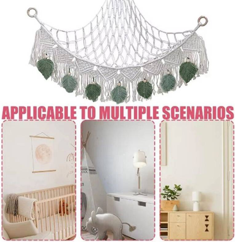 Stuffed Cotton Rope Net Hammocks