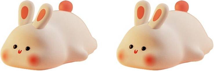 Torribaly 2X Rabbit Silicone Night Light