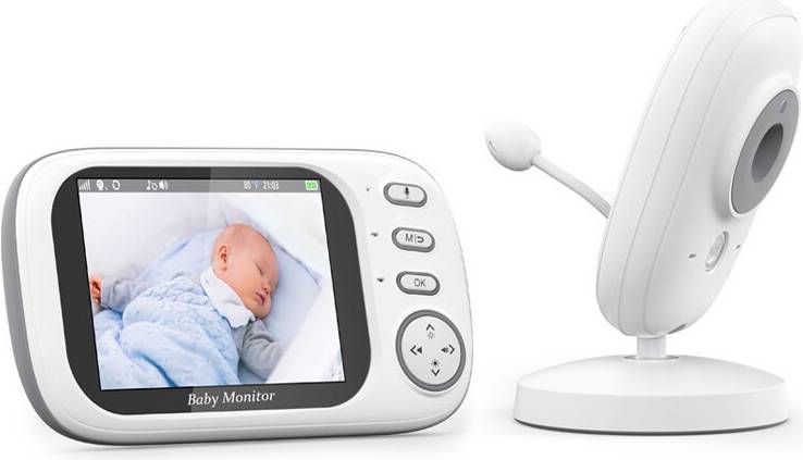 Baby Monitor 3.5 Inch IPS Screen