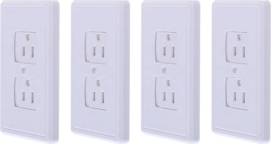 Wall Plug Protector Socket Covers 4 Pcs