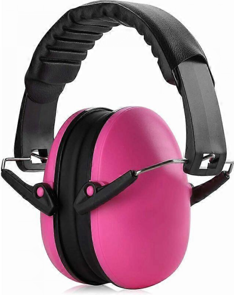 Pink Ear Muffs Hearing Safety Protection