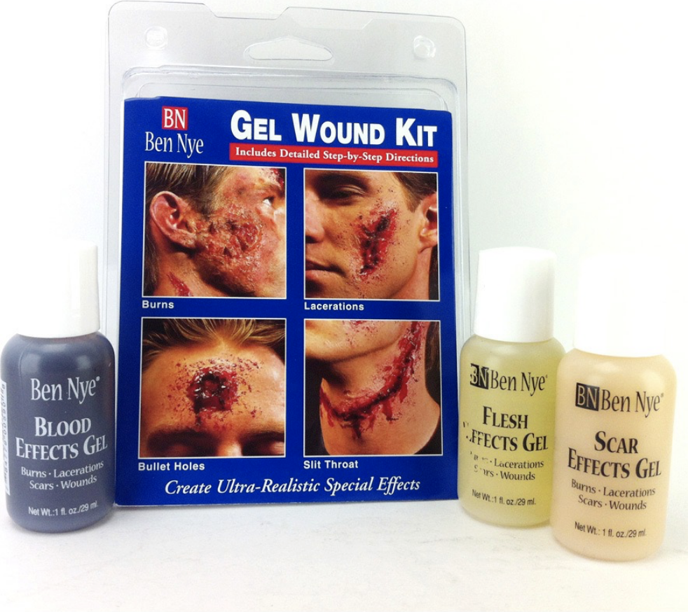 Gel Wound Injury Simulation Complete Kit