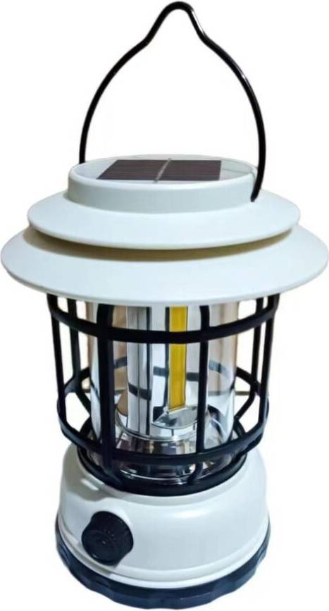 Collapsible Solar Camping Lantern LED USB Rechargeable