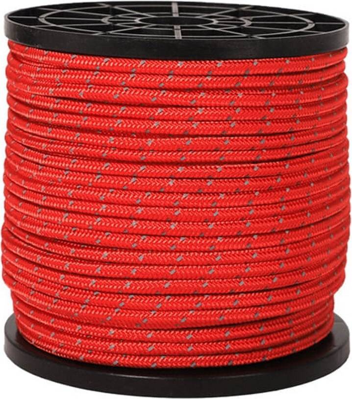 Outdoor Tent Rope Reflective Windproof Fixed Rope 50m