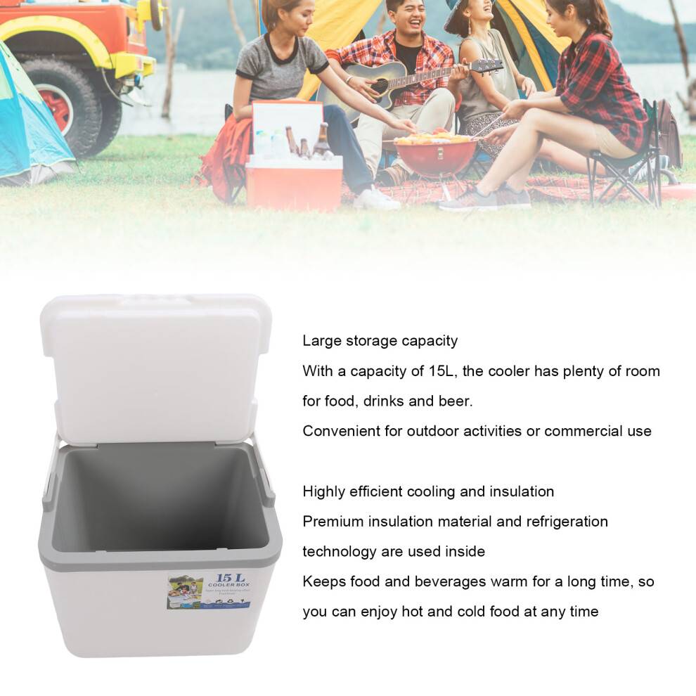 15L Multi-Functional Cooler Box