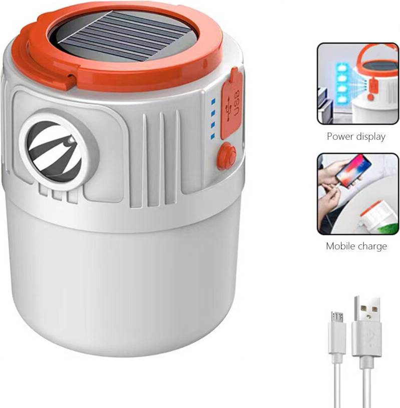 LED Camping Lantern USB Rechargeable Portable