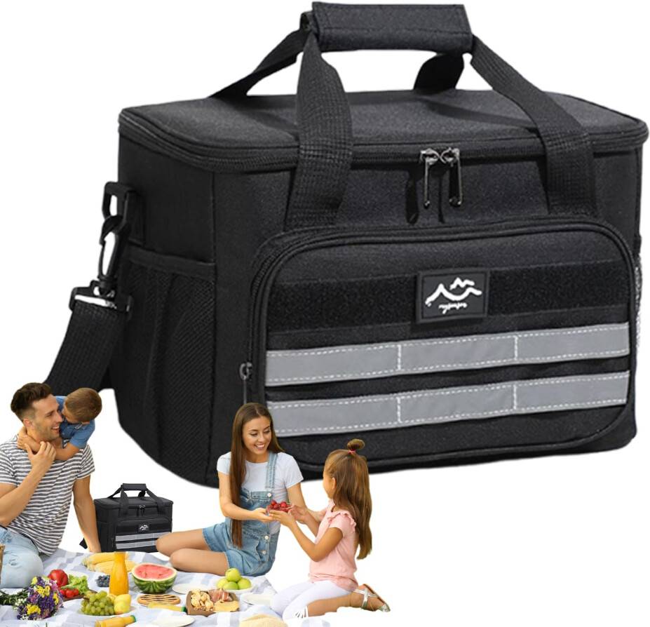 Portable Lunch Box Cooler With Handle