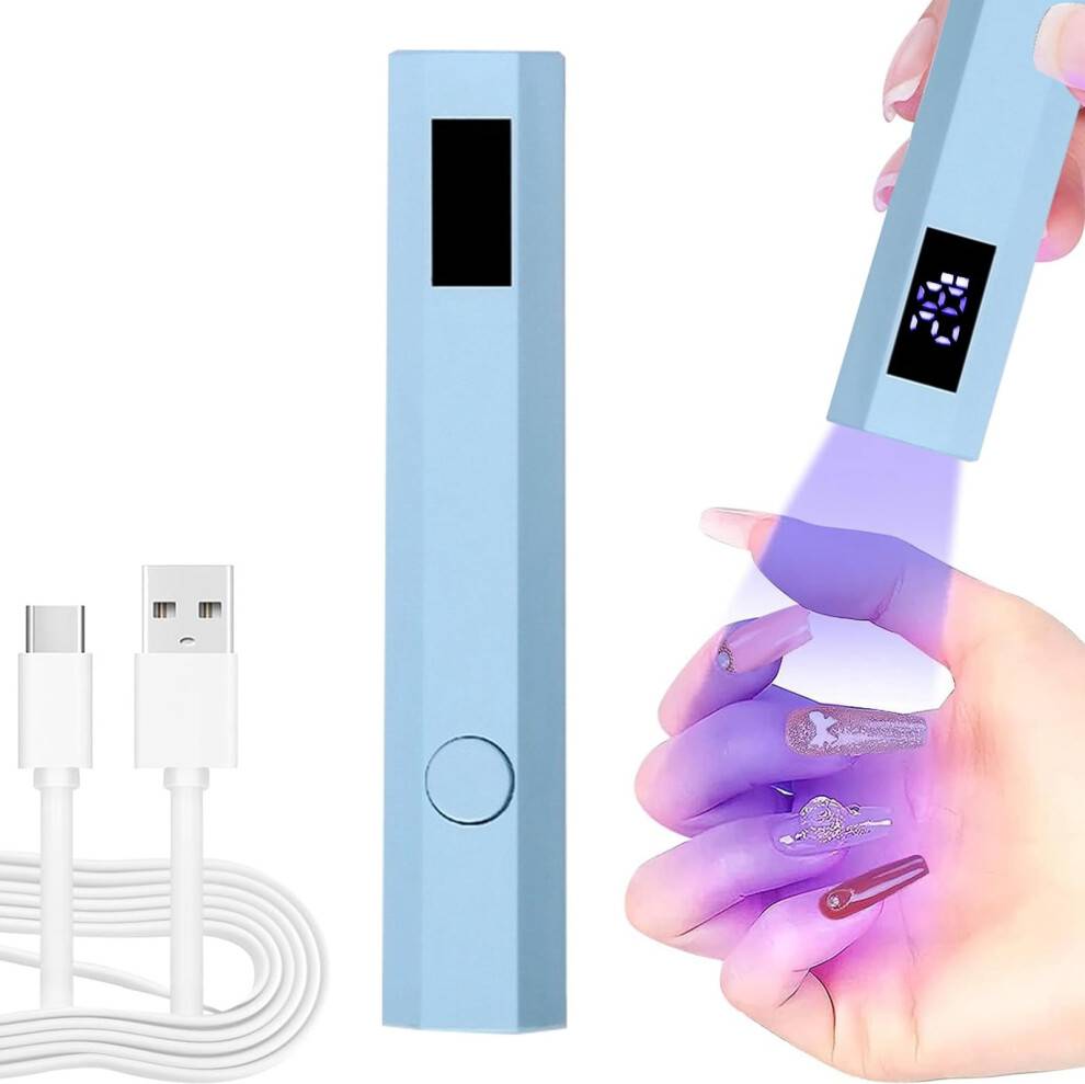Mini uv lampe Mini LED Nail Lamp Portable Handheld Gel Curing Light