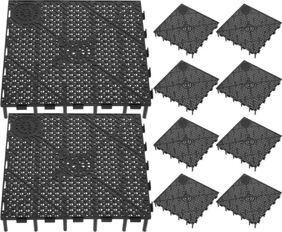 Ohphcall 10Pcs PVC Fish Tank Bottom Filter Plates