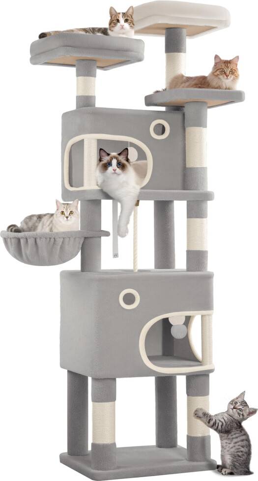 Cat Tree 180 cm Multi-Level Cats