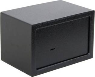 B&Q 10L Key Lock Steel Security Safe Box